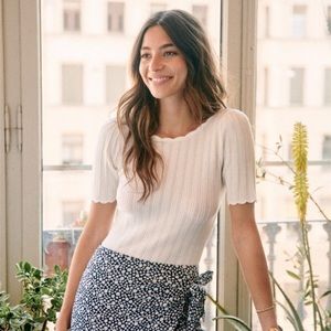 Sézane Romy knitwear top